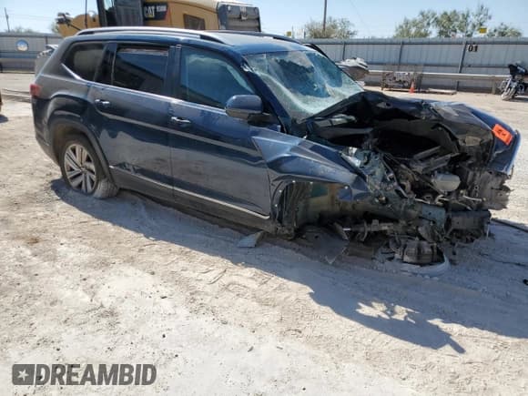 ✅ 2021 Volkswagen Atlas SEL • VIN: 1V2BR2CAXMC500619 • Lot: 82548775. Listed on Copart with Not provided. Free auction sales archive from the USA and detailed vehicle history report at DreamBid. Image 4.