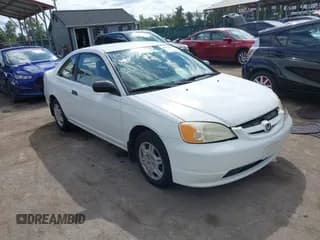 ✅ 2001 Honda Civic LX • VIN: 1HGEM22551L052207 • Lot: 43392527. Listed on IAAI with 278,116 mi. Free auction sales archive from the USA and detailed vehicle history report at DreamBid. Image 1.