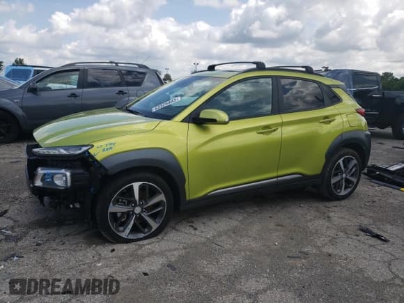 ✅ 2020 Hyundai Kona Limited • VIN: KM8K3CA57LU442116 • Лот: 63326403. Опубликован ранее на Copart с пробегом 15 142 миль. Бесплатный доступ к архиву аукционных продаж из США и подробный отчёт об истории автомобиля на DreamBid. Изображение 1.