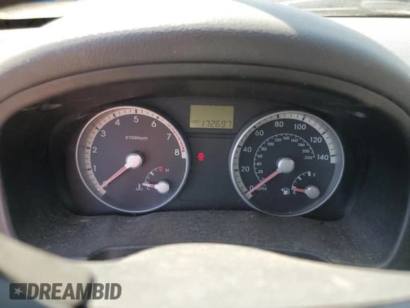 ✅ 2008 Hyundai Accent GLS • VIN: KMHCN46CX8U206000 • Лот: 64506035. Опубликован ранее на Copart с пробегом 172 697 миль. Бесплатный доступ к архиву аукционных продаж из США и подробный отчёт об истории автомобиля на DreamBid. Изображение 9.