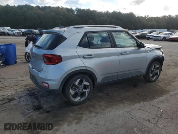 ✅ 2021 Hyundai Venue SEL • VIN: KMHRC8A3XMU116757 • Lot: 80834024. Listed on Copart with 50,118 mi. Free auction sales archive from the USA and detailed vehicle history report at DreamBid. Image 3.