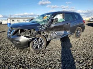 ✅ 2019 Nissan Pathfinder Platinum • VIN: 5N1DR2MM1KC603052 • Lot: 91683425. Listed on Copart with Not provided. Free auction sales archive from the USA and detailed vehicle history report at DreamBid. Image 1.