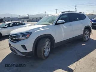 ✅ 2022 Volkswagen Atlas SE • VIN: 1V2JR2CA4NC502931 • Lot: 66587255. Wystawiony na Copart z przebiegiem 58 899 mil. Bezpłatny archiwum sprzedaży aukcyjnych z USA i szczegółowy raport historii pojazdu na DreamBid. Zdjęcie 1.