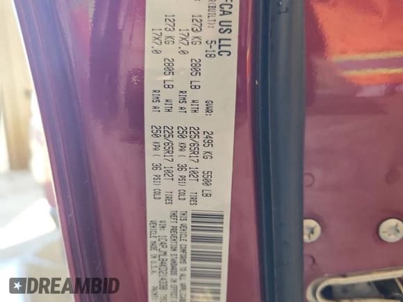 ✅ 2019 Jeep Cherokee Latitude Plus • VIN: 1C4PJMLB4KD214338 • Лот: 84250045. Опубликован ранее на Copart с пробегом 91 520 миль. Бесплатный доступ к архиву аукционных продаж из США и подробный отчёт об истории автомобиля на DreamBid. Изображение 13.