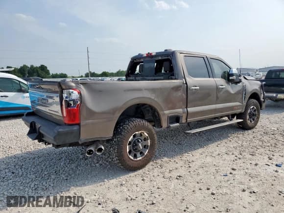 ✅ 2023 Ford F-250 XL • VIN: 1FT8W2BM6PED18604 • Lot: 57225105. Listed on Copart with 55,291 mi. Free auction sales archive from the USA and detailed vehicle history report at DreamBid. Image 3.