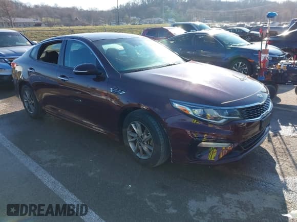 ✅ 2020 Kia Optima LX • VIN: 5XXGT4L38LG442479 • Lot: 41011297. Listed on IAAI with 84,779 mi. Free auction sales archive from the USA and detailed vehicle history report at DreamBid. Image 1.