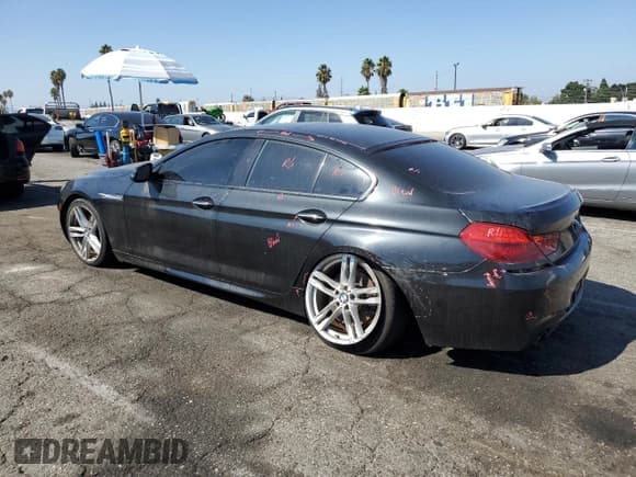 ✅ 2016 BMW 6 Series 640i • VIN: WBA6D0C55GD927422 • Lot: 82316165. Listed on Copart with 94,125 mi. Free auction sales archive from the USA and detailed vehicle history report at DreamBid. Image 2.