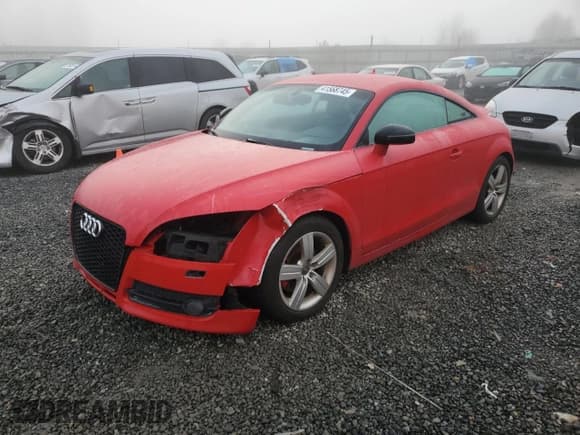 ✅ 2008 Audi TT 2.0T • VIN: TRUAF38J481003321 • Лот: 41568745. Опубликован ранее на Copart с пробегом 149 593 миль. Бесплатный доступ к архиву аукционных продаж из США и подробный отчёт об истории автомобиля на DreamBid. Изображение 1.