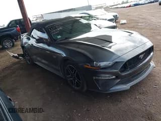 ✅ 2020 Ford Mustang GT Premium • VIN: 1FATP8FF3L5115224 • Lot: 43075882. Listed on IAAI with 111,292 mi. Free auction sales archive from the USA and detailed vehicle history report at DreamBid. Image 1.