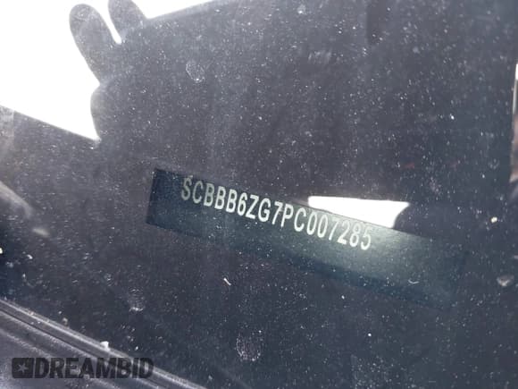 ✅ 2023 Bentley Flying Spur W12 • VIN: SCBBB6ZG7PC007285 • Lot: 43557332. Listed on IAAI with 18,328 mi. Free auction sales archive from the USA and detailed vehicle history report at DreamBid. Image 17.