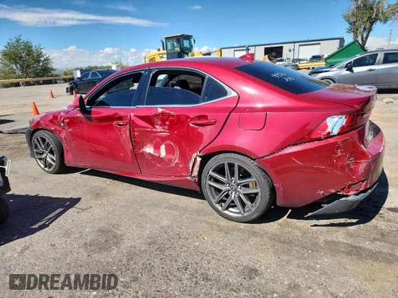 ✅ 2015 Lexus IS 350 • VIN: JTHCE1D23F5009978 • Lot: 84188305. Listed on Copart with 107,512 mi. Free auction sales archive from the USA and detailed vehicle history report at DreamBid. Image 2.