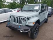 ✅ 2023 Jeep Wrangler Sahara • VIN: 1C4JJXP67PW604835 • Lot: 42431648. Listed on IAAI with 15,209 mi. Free auction sales archive from the USA and detailed vehicle history report at DreamBid. Image 6.