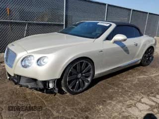 ✅ 2013 Bentley Continental GT • VIN: SCBGR3ZA1DC078568 • Lot: 80524375. Listed on Copart with 39,318 mi. Free auction sales archive from the USA and detailed vehicle history report at DreamBid. Image 1.