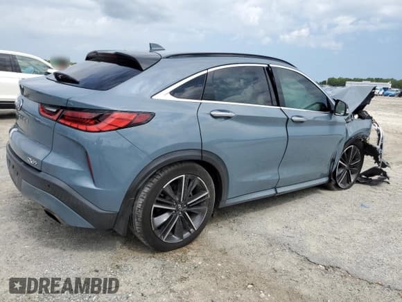 ✅ 2022 Infiniti QX55 Luxe • VIN: 3PCAJ5J35NF102362 • Lot: 65851285. Listed on Copart with Not provided. Free auction sales archive from the USA and detailed vehicle history report at DreamBid. Image 3.