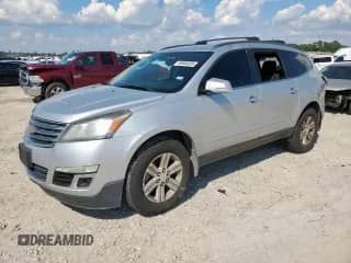 2013 Chevrolet Traverse LT с VIN 1GNKRGKD6DJ103180, выставлен на аукционе Copart как лот 69848695 с пробегом 121 592 миль миль и Списание • Salvage title. История ставок и продаж доступна на DreamBid. Изображение 1.