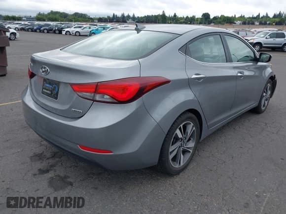 ✅ 2014 Hyundai Elantra SE • VIN: KMHDH4AEXEU105152 • Lot: 42531198. Listed on IAAI with 120,373 mi. Free auction sales archive from the USA and detailed vehicle history report at DreamBid. Image 4.