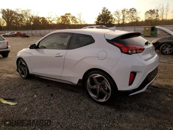 2019 Hyundai Veloster Turbo z VIN KMHTH6AB5KU020177, wystawiony jako Copart lot #80792184 z przebiegiem 61 974 mil mil oraz Szkoda całkowita • Salvage title. Historia ofert i sprzedaży dostępna na DreamBid. Obrazek 2.