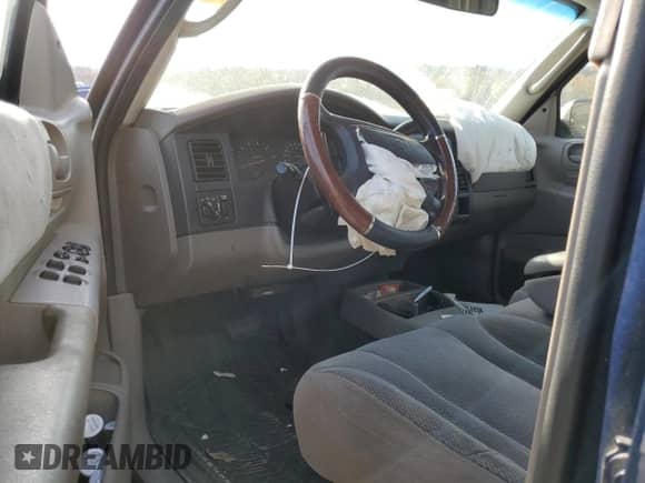 2004 Dodge Dakota SLT with VIN 1D7HG48N24S528189, listed as a Copart auction lot 79819114 with 203,056 mi miles and Salvage title. Bid and sale history available at DreamBid. Image 8.