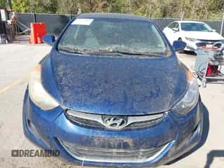 2013 Hyundai Elantra GLS with VIN KMHDH4AE6DU766000, listed as a IAAI auction lot 43535854 with 118,550 mi miles and . Bid and sale history available at DreamBid. Image 6.