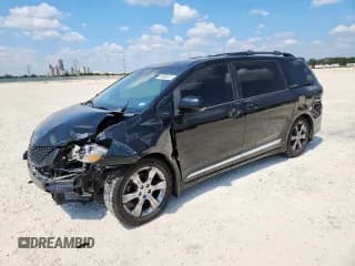 ✅ 2012 Toyota Sienna SE • VIN: 5TDXK3DCXCS183732 • Lot: 81680415. Listed on Copart with 172,770 mi. Free auction sales archive from the USA and detailed vehicle history report at DreamBid. Image 1.