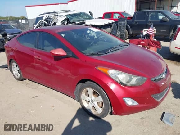 2013 Hyundai Elantra Limited z VIN KMHDH4AE0DU671383, wystawiony jako IAAI lot #43428181 z przebiegiem Nie podano mil oraz . Historia ofert i sprzedaży dostępna na DreamBid. Obrazek 1.