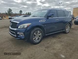 ✅ 2017 Infiniti QX80 • VIN: JN8AZ2NF2H9640936 • Lot: 95395135. Listed on Copart with Not provided. Free auction sales archive from the USA and detailed vehicle history report at DreamBid. Image 1.