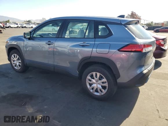 ✅ 2024 Toyota Corolla Cross L • VIN: 7MUAAAAG2RV114553 • Lot: 86140835. Listed on Copart with 4,398 mi. Free auction sales archive from the USA and detailed vehicle history report at DreamBid. Image 2.