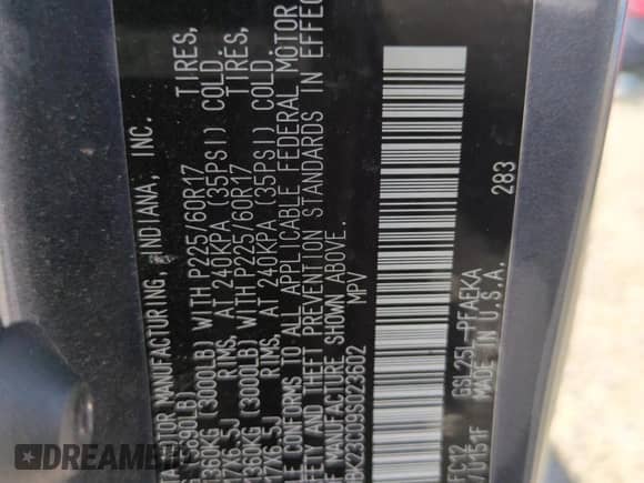 2009 Toyota Sienna LE with VIN 5TDBK23C09S023602, listed as a Copart auction lot 65241605 with 214,661 mi miles and Clean title. Bid and sale history available at DreamBid. Image 12.