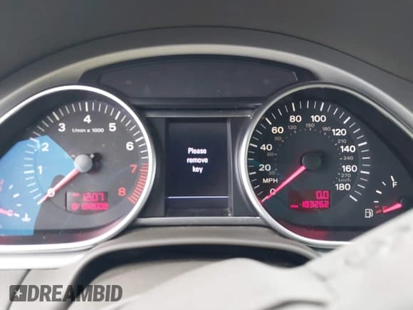 ✅ 2009 Audi Q7 Premium Plus • VIN: WA1AY74L09D015639 • Lot: 41566443. Listed on IAAI with 183,262 mi. Free auction sales archive from the USA and detailed vehicle history report at DreamBid. Image 7.