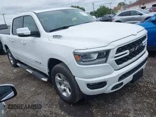 ✅ 2023 Ram 1500 Big Horn • VIN: 1C6SRFFT6PN532411 • Lot: 43022404. Listed on IAAI with 22,963 mi. Free auction sales archive from the USA and detailed vehicle history report at DreamBid. Image 1.