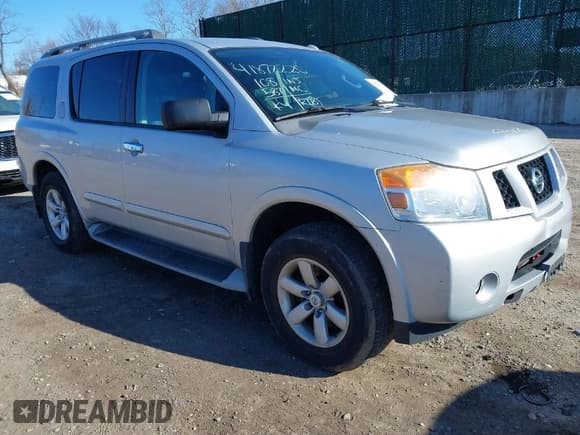 ✅ 2015 Nissan Armada Platinum • VIN: 5N1AA0NC0FN603719 • Lot: 41872225. Wystawiony na IAAI z przebiegiem 108 587 mil. Bezpłatny archiwum sprzedaży aukcyjnych z USA i szczegółowy raport historii pojazdu na DreamBid. Zdjęcie 1.