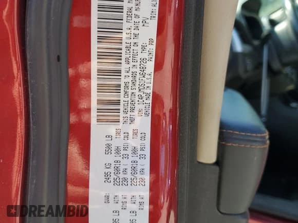 ✅ 2015 Jeep Cherokee Limited • VIN: 1C4PJMDS1FW648726 • Лот: 61469665. Опубликован ранее на Copart с пробегом 124 632 миль. Бесплатный доступ к архиву аукционных продаж из США и подробный отчёт об истории автомобиля на DreamBid. Изображение 14.