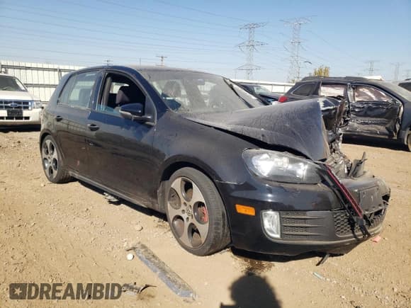 ✅ 2011 Volkswagen Golf GTI w/Sunroof PZEV • VIN: WVWHD7AJXBW291128 • Lot: 75254834. Listed on Copart with 143,944 mi. Free auction sales archive from the USA and detailed vehicle history report at DreamBid. Image 4.