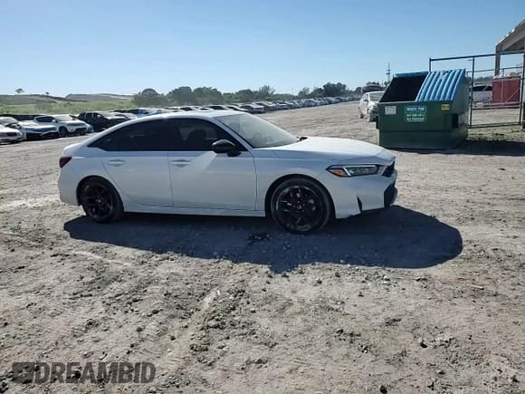 ✅ 2025 Honda Civic Sport • VIN: 2HGFE4F81SH318936 • Lot: 90904865. Listed on Copart with 7,463 mi. Free auction sales archive from the USA and detailed vehicle history report at DreamBid. Image 13.