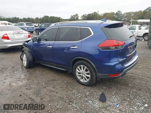 ✅ 2017 Nissan Rogue SL • VIN: 5N1AT2MV4HC870174 • Lot: 43817461. Listed on IAAI with 141,572 mi. Free auction sales archive from the USA and detailed vehicle history report at DreamBid. Image 3.