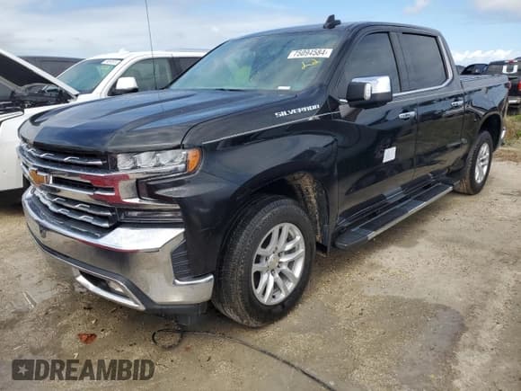 ✅ 2019 Chevrolet Silverado 1500 LTZ • VIN: 1GCPWEED5KZ134099 • Lot: 75094584. Wystawiony na Copart z przebiegiem 79 318 mil. Bezpłatny archiwum sprzedaży aukcyjnych z USA i szczegółowy raport historii pojazdu na DreamBid. Zdjęcie 1.