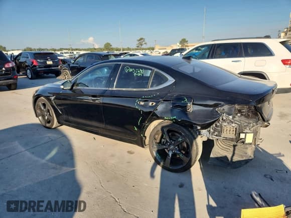 ✅ 2019 Genesis G70 Advanced • VIN: KMTG44LA6KU022032 • Lot: 84781315. Wystawiony na Copart z przebiegiem 80 358 mil. Bezpłatny archiwum sprzedaży aukcyjnych z USA i szczegółowy raport historii pojazdu na DreamBid. Zdjęcie 2.