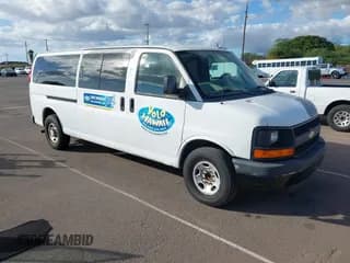 ✅ 2011 Chevrolet Express Passenger 1LS • VIN: 1GAZGZFG3B1177854 • Lot: 43900758. Listed on IAAI with 145,260 mi. Free auction sales archive from the USA and detailed vehicle history report at DreamBid. Image 1.