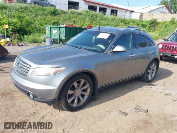 ✅ 2004 Infiniti FX • VIN: JNRBS08W94X404360 • Лот: 42559416. Опубликован ранее на IAAI с пробегом 296 808 миль. Бесплатный доступ к архиву аукционных продаж из США и подробный отчёт об истории автомобиля на DreamBid. Изображение 2.