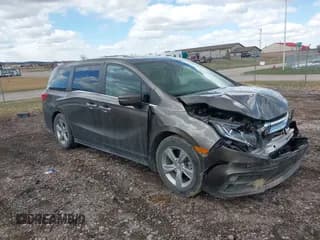 ✅ 2020 Honda Odyssey EX-L • VIN: 5FNRL6H78LB019677 • Лот: 41966713. Опубликован ранее на IAAI с пробегом 77 453 миль. Бесплатный доступ к архиву аукционных продаж из США и подробный отчёт об истории автомобиля на DreamBid. Изображение 1.