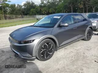 2023 Hyundai Ioniq 5 Limited z VIN KM8KR4AE2PU231237, wystawiony jako Copart lot #81578365 z przebiegiem 10 620 mil mil oraz Szkoda całkowita • Salvage title. Historia ofert i sprzedaży dostępna na DreamBid. Obrazek 1.