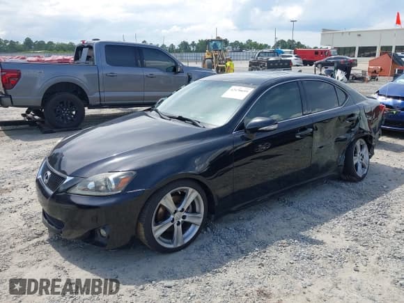 ✅ 2012 Lexus IS 250 • VIN: JTHBF5C23C5184311 • Lot: 42470659. Listed on IAAI with 158,252 mi. Free auction sales archive from the USA and detailed vehicle history report at DreamBid. Image 2.
