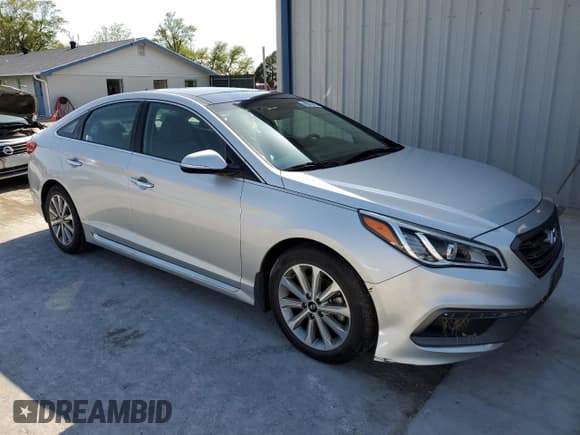 ✅ 2016 Hyundai Sonata Sport • VIN: 5NPE34AFXGH264864 • Lot: 49870413. Listed on Copart with Not provided. Free auction sales archive from the USA and detailed vehicle history report at DreamBid. Image 4.