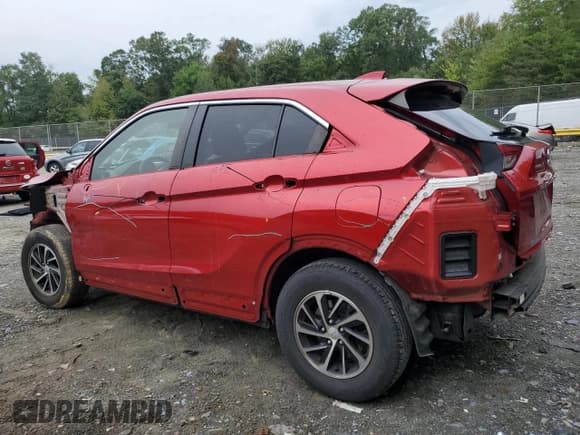 ✅ 2022 Mitsubishi Eclipse Cross ES • VIN: JA4ASUAA1NZ002608 • Lot: 84584785. Listed on Copart with 46,968 mi. Free auction sales archive from the USA and detailed vehicle history report at DreamBid. Image 2.