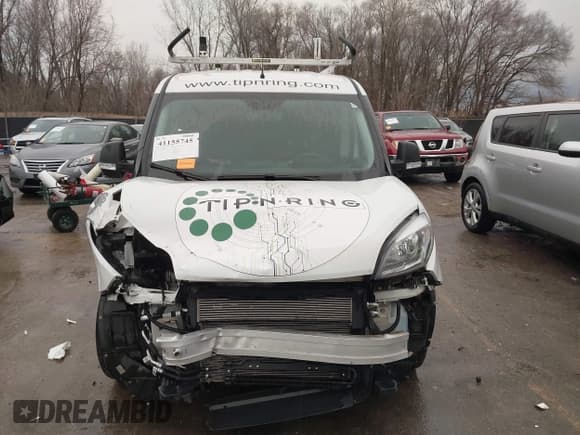 ✅ 2021 Ram ProMaster City Cargo Tradesman • VIN: ZFBHRFAB1M6T92391 • Lot: 41155745. Listed on IAAI with 29,465 mi. Free auction sales archive from the USA and detailed vehicle history report at DreamBid. Image 13.