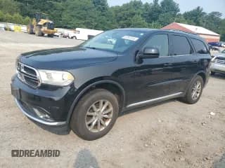 ✅ 2017 Dodge Durango SXT • VIN: 1C4RDJAGXHC669741 • Lot: 67287245. Listed on Copart with 122,436 mi. Free auction sales archive from the USA and detailed vehicle history report at DreamBid. Image 1.