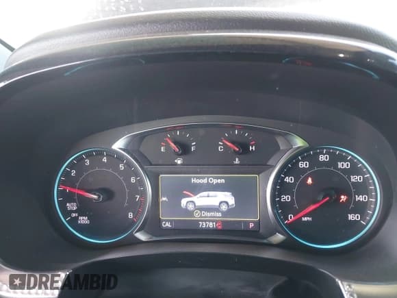 ✅ 2023 Chevrolet Traverse LT Cloth • VIN: 1GNERGKWXPJ192190 • Lot: 42940634. Listed on IAAI with 73,781 mi. Free auction sales archive from the USA and detailed vehicle history report at DreamBid. Image 7.