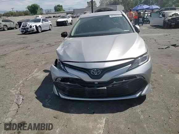 2020 Toyota Camry Hybrid LE with VIN 4T1C31AK8LU013856, listed as a Copart auction lot 69795535 with 44,375 mi miles and Salvage title. Bid and sale history available at DreamBid. Image 13.