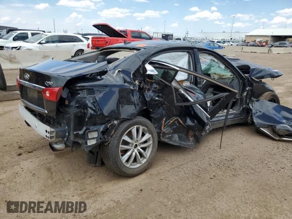 ✅ 2015 Infiniti Q50 Premium • VIN: JN1BV7AR9FM415421 • Lot: 65548365. Wystawiony na Copart z przebiegiem Nie podano. Bezpłatny archiwum sprzedaży aukcyjnych z USA i szczegółowy raport historii pojazdu na DreamBid. Zdjęcie 3.