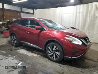 ✅ 2017 Nissan Murano SL • VIN: 5N1AZ2MG8HN171845 • Lot: 92127075. Listed on Copart with 107,967 mi. Free auction sales archive from the USA and detailed vehicle history report at DreamBid. Image 4.
